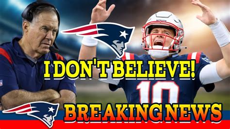 😐 URGENCY! SINCERE TALK LATEST NEWS About New England …