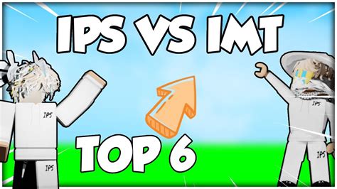 😮 IPS VS IMT Friendly Clan War TOP 7 CLAN (Roblox Bedwars)