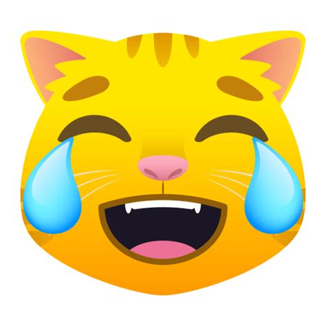 😹 Cat with Tears of Joy - Emojipedia