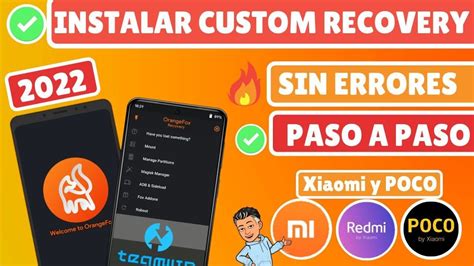 🤯XIAOMI COMO INSTALAR RECOVERY ORANGE FOX O TWRP ... - YouTube