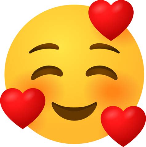 🥰 Smiling Face With Hearts Emoji - What Emoji 🧐