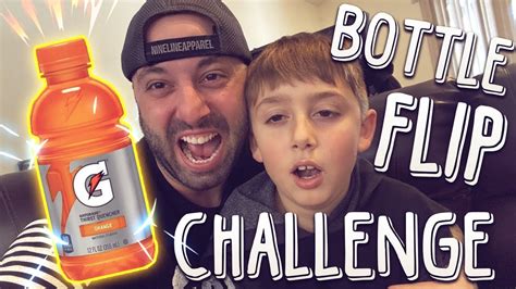 🧴 Father VS Son Bottle Flip Challenge 🧴 - YouTube