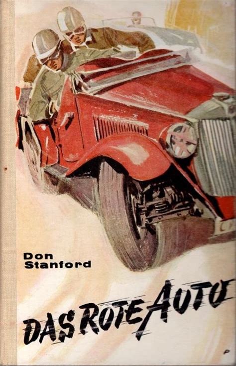   Das rote Auto ist schnell