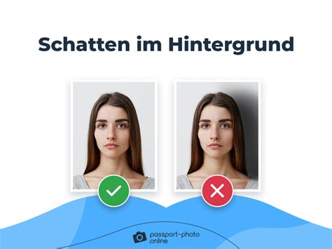   Kein Schatten im Gesicht oder auf dem Hintergrund
