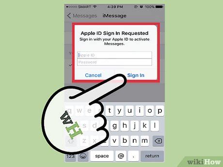   Melde dich dort mit deiner Apple-ID an