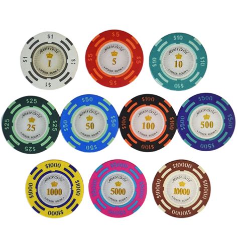  14g crown poker chips