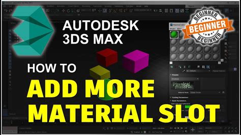  3ds max more material slots/service/probewohnen