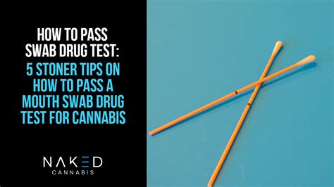  A cannabis swab test is a type of drug screening that uses saliva to detect the presence of THC, the active compound in cannabis