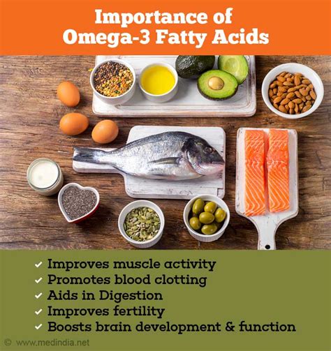  A diet rich in omega-3 and -6 fatty acids is essential