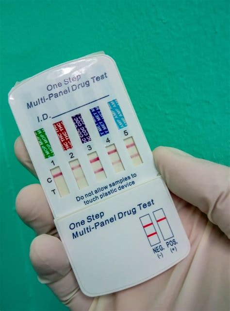  A drug test, as outlined above, shall be completed before moving on to Steps 2 through 5