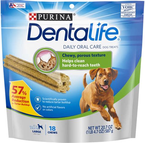  Adding a dog dental treat will also help keep their pearly whites in good health