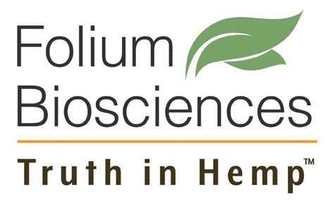  After 3 year search, we chose Folium Biosciences in Colorado due to their high farming standards and state-of-the-art production process