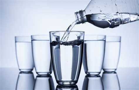 Aim for at least eight glasses of water per day