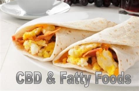  Although fatty foods have been found to aid in the absorption of CBD, the CBD must still go all the way through the digestive tract and filtration processes like the first pass of the liver