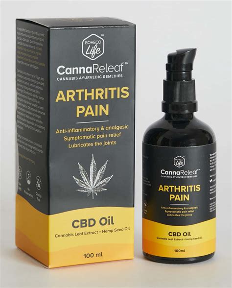 Another study similarly found that rubbing CBD oil into arthritic joints blocked osteoarthritis pain