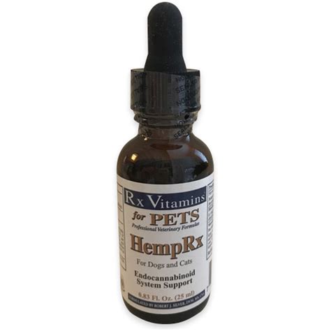  As compared to low-potency consumer-level brands of hemp labeled for pets, HempRx gives you full disclosure of how much each administration of HempRx contains, so you can more accurately provide your pet with the amount of hemp extract it needs