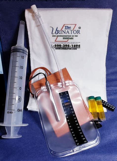  Attach the heating pad to the bottle of synthetic urine using unique adhesive strips that come with it, then place it inside your clothing or on a belt for easy access