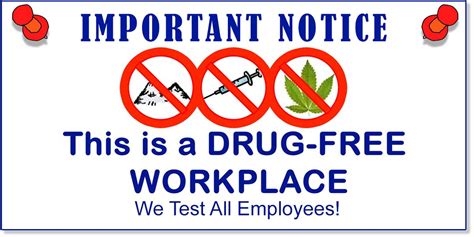  Avoid scheduled announcements if congruent with your workplace drug test policy