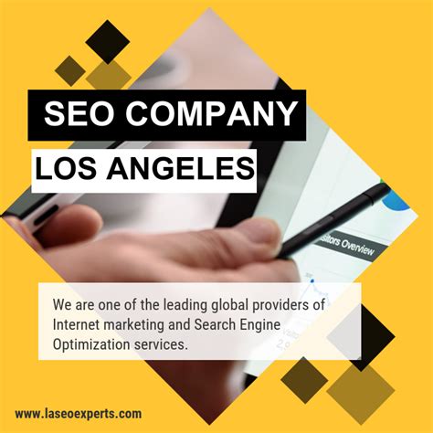  Before we present the top SEO Company in Los Angeles, here