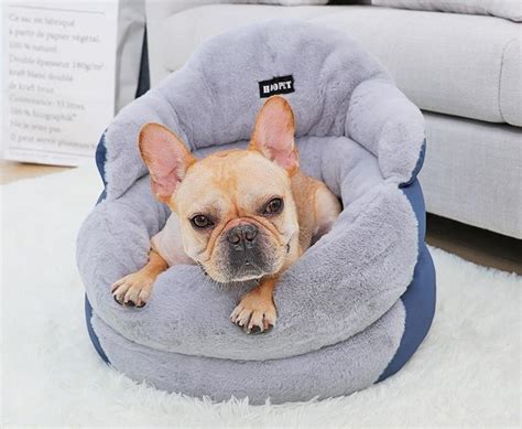  Both of these beds cater to the specific needs of French Bulldogs, offering them a comfortable and secure place to rest