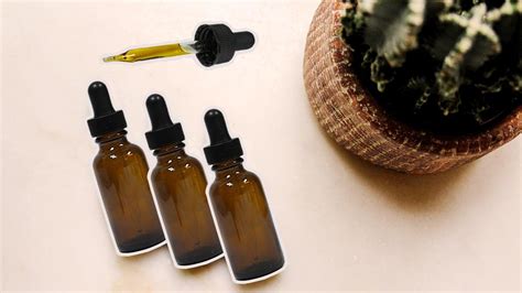  Bottled CBD oils with droppers are good options because they make it easy to measure the correct dose