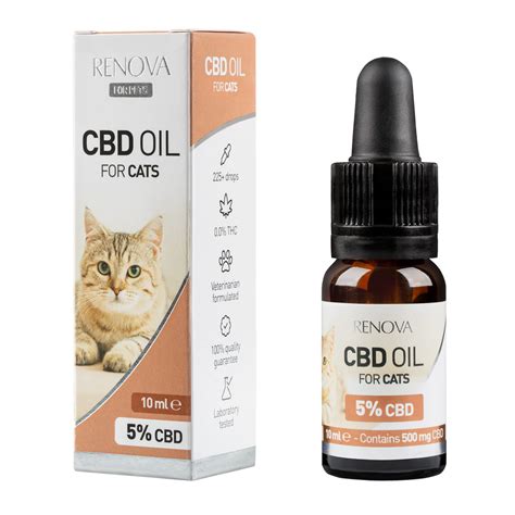  CBD Oil for Cats Cats, like dogs, have an endocannabinoid system therefore CBD can help them with anxiety, stress, inflammation, pain and skin conditions