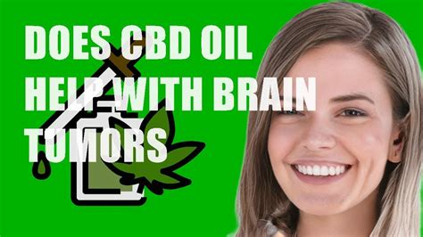  CBD oil can shrink tumors