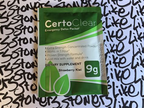  Certo gels can be used as detox — They help trap and remove toxins, including THC metabolites, from the body