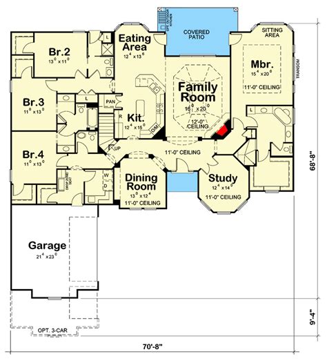  Check out this beautiful split floor plan home featuring 4 bedrooms and 2