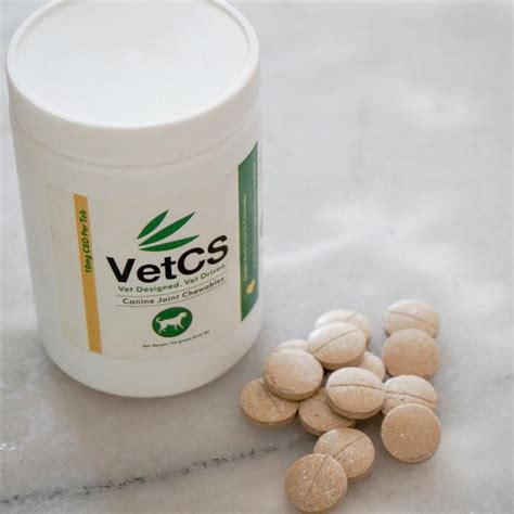  Chewable treats like VetCS water soluble CBD Canine Joint Chewables are an easy way to give your dog daily joint support, and even the pickiest dogs like these tasty soft-texture treats