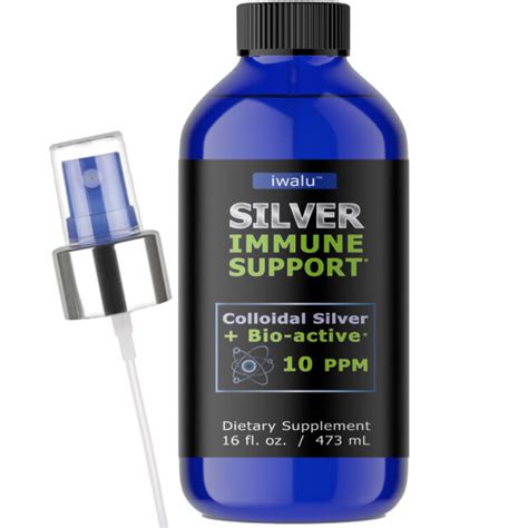  Colloidal silver is antibacterial and antifungal