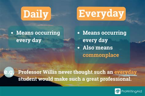  Consider daily vs