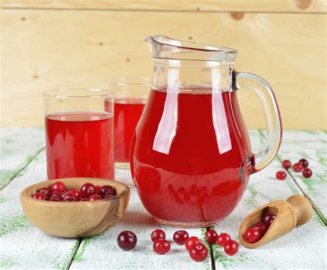  Cranberry juice is known for its diuretic properties, promoting increased urination and toxin elimination