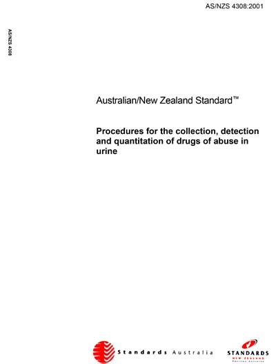  Draft Standard: Procedures for the collection, detection and quantitation of drugs in oral fluid