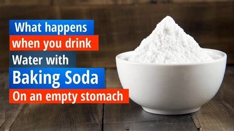 Drinking small amounts of baking soda is not usually dangerous