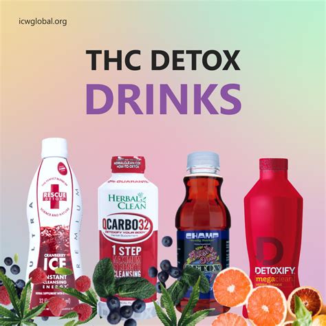  Drug detox drinks are generally advertised with one of two express purposes