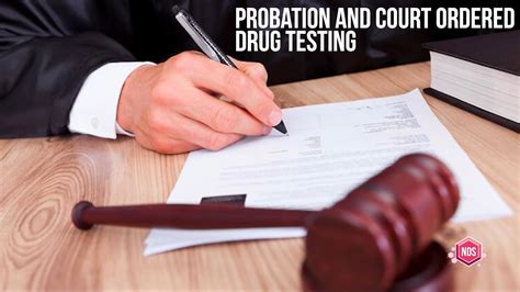  Drug screening may also be ordered as part of a court case