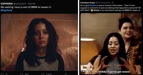  Euphoria Fans React to News That Season 3 Comes Out in 2024