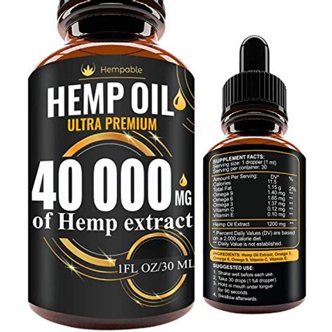  Extracted from organic hemp so that it has no contaminants