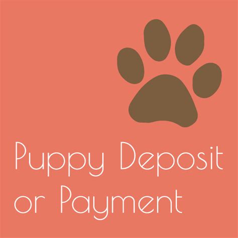  Families who place a deposit toward a future puppy get a protected spot in line as well as the slightly discounted Private Rate