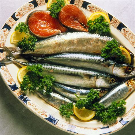  Fatty fish like mackerel, salmon, and sardines