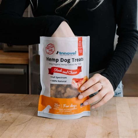  For a delicious snack that your pup will love, Innovet Natural Hemp Dog Treats are sure to be a favorite