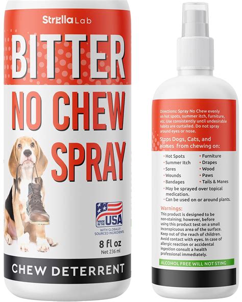  Fortunately, an anti-chew spray that comes with an unpleasant smell will prevent the mischievous animal from messing with your items