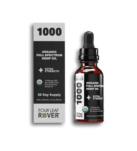  Four Leaf Rover full spectrum hemp uses only CO2 extraction