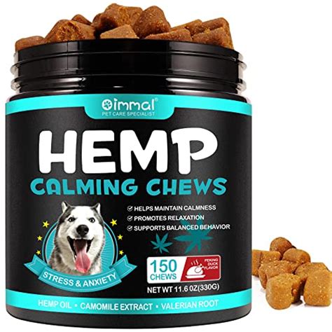  Give your furry companion the gift of soothing comfort with Immal Hemp Calming Chews, a reliable and natural solution to alleviate joint discomfort and address behavioral challenges