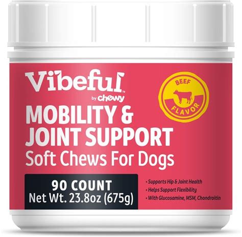  Give your furry friend the relief they need and try our mobility soft chews today