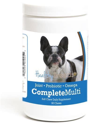  Healthy Breeds French Bulldog All in One Multivitamin Soft Chew As responsible pet owners, we always strive to give our furry friends the best possible care, including providing them with the right nutrition