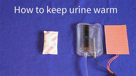  Heating pads are often part of the purchase to keep the urine at a passable temperature for the test