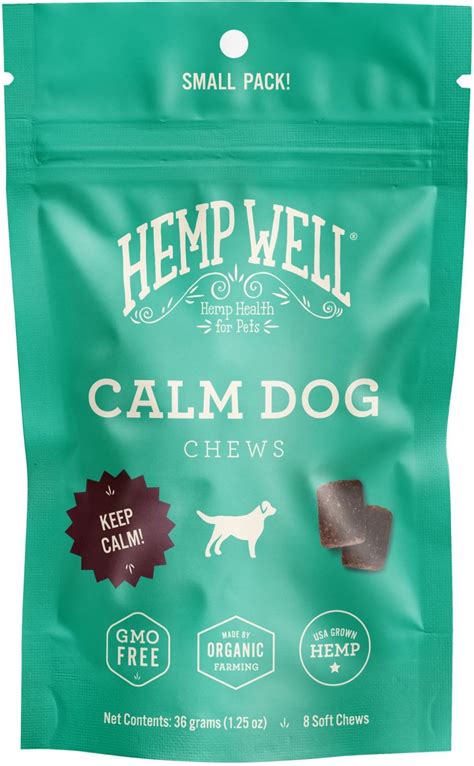  Hemp Well Oil Calming Supplement for Dogs When a dog