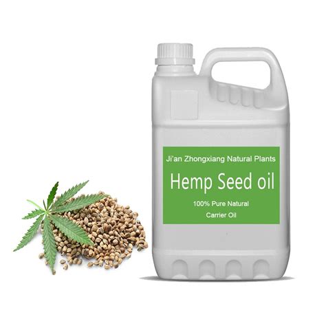  Hemp oil is made by pressing hemp seeds